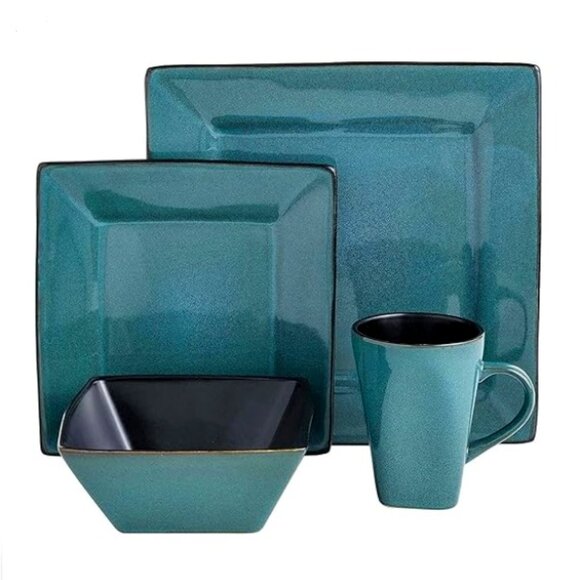 NWT. GIBSON ELITE DINNERWARE SET. - Picture 1 of 1